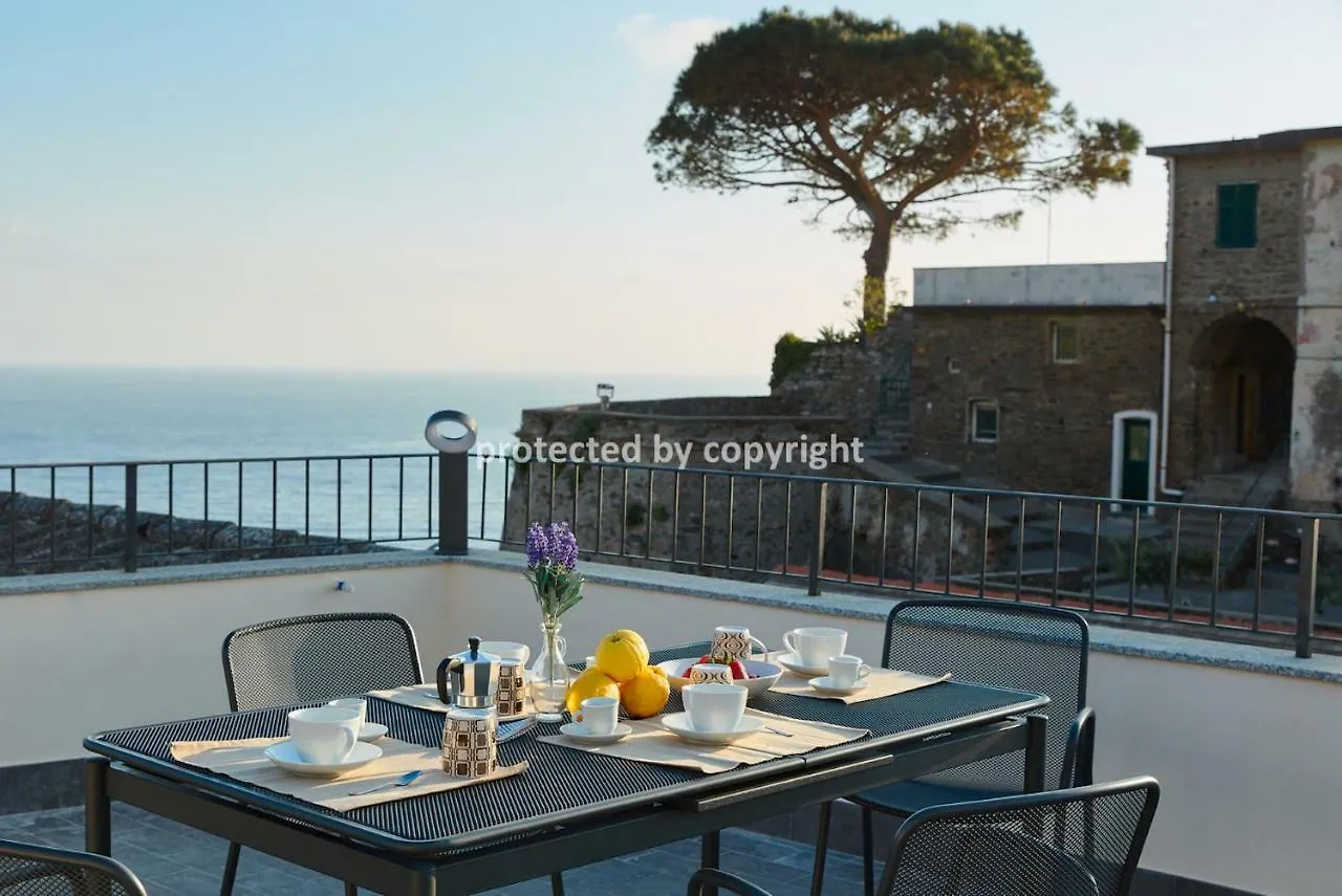 Vakantiehuis Luxury Penthouse Sea View Villa Corniglia Italië
